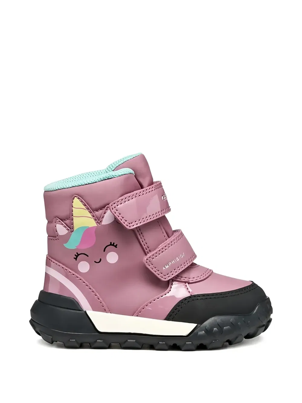 Ботинки Trekkyup abx unicorn Geox Kids, розовый — фото 2