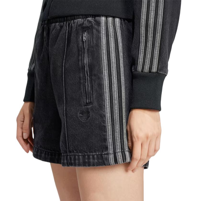 Adicolor Denim Firebird шорты Adidas Originals, черный — фото 4