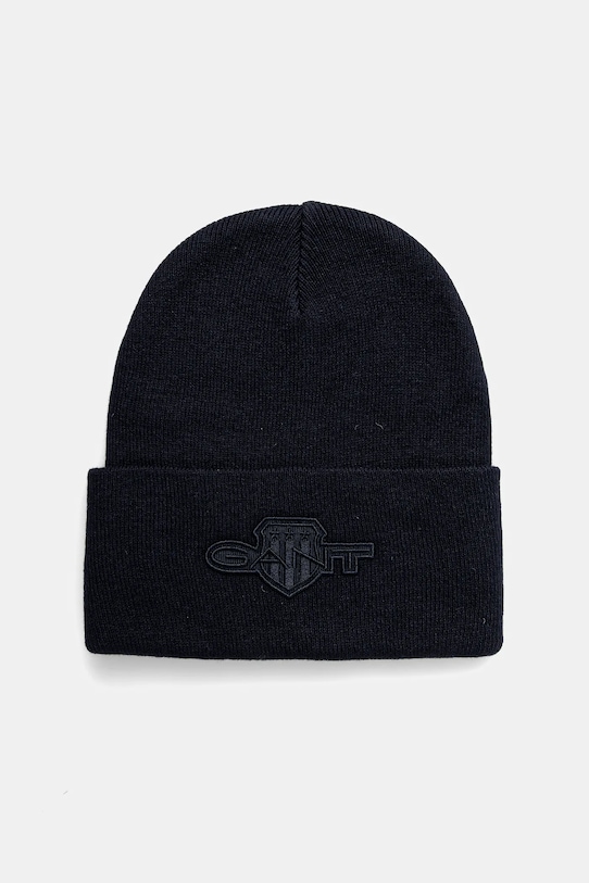 

Шапка из смеси шерсти Gant, темно-синий