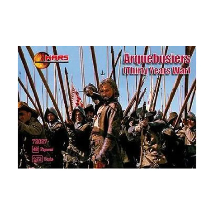 

Аркебузиры, Thirty Years War Miniatures (1:72) (Mars Figures)