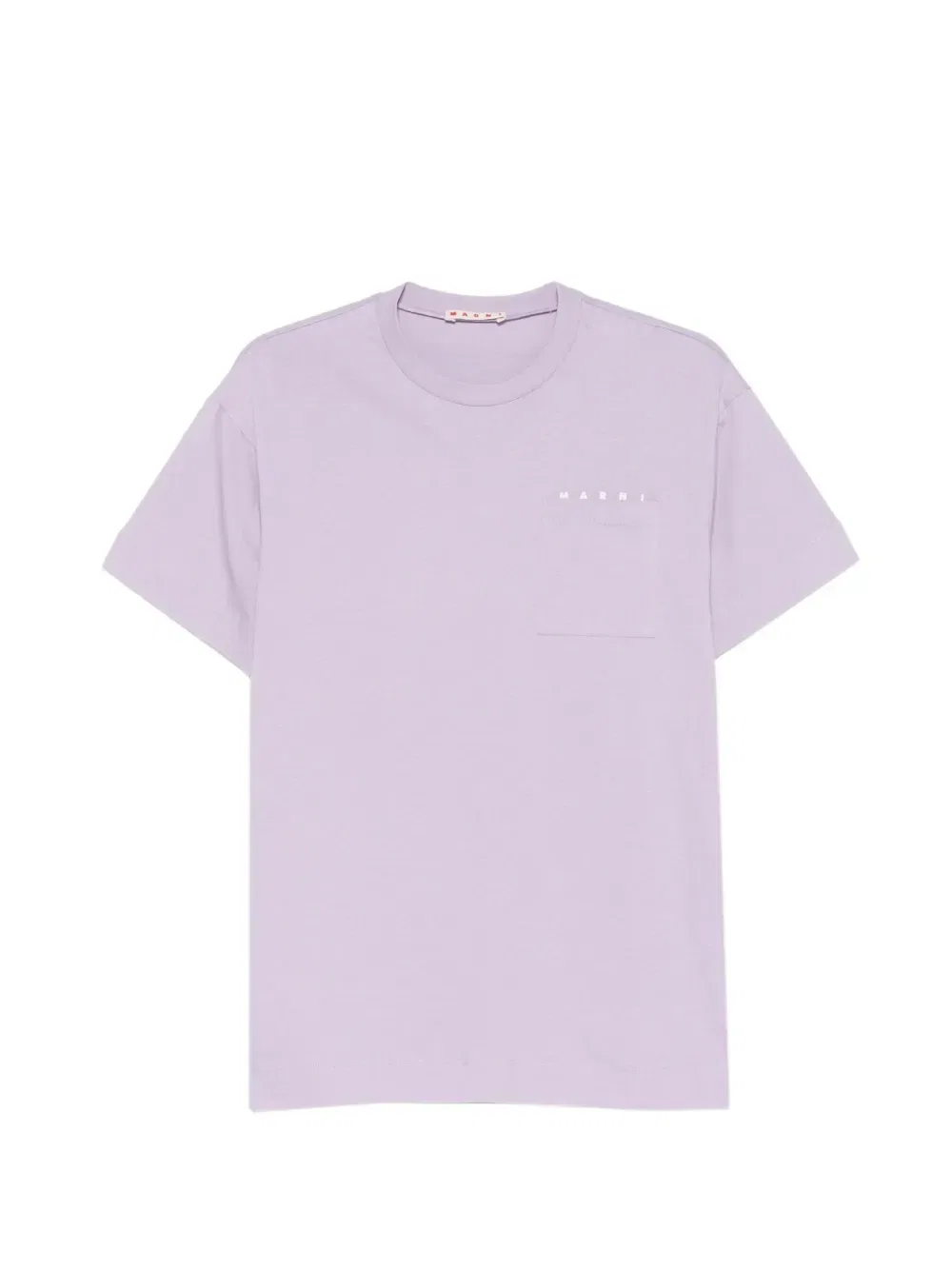 Футболка с карманом Marni Kids, фиолетовый