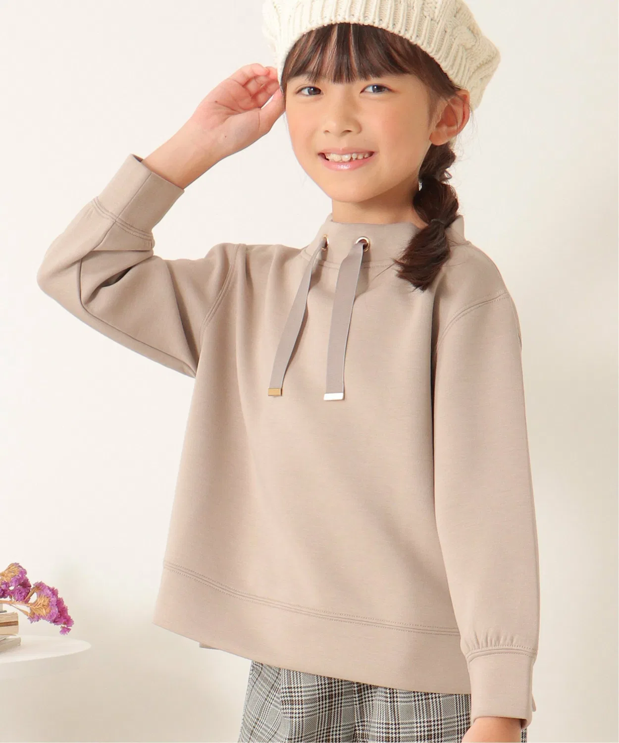 Картонный пуловер Гоку Раку на веретене (120-160 см) Ikka, beige