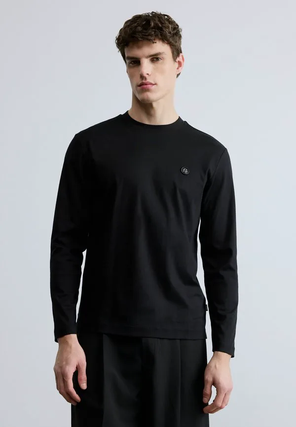 Футболка с длинными рукавами townley Boss, Black