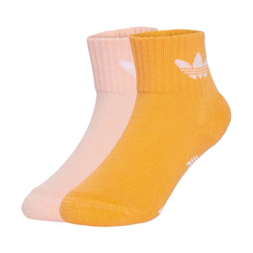 

Adidas Originals Носки 2 пары Mist Coral/Genuine Gold детские