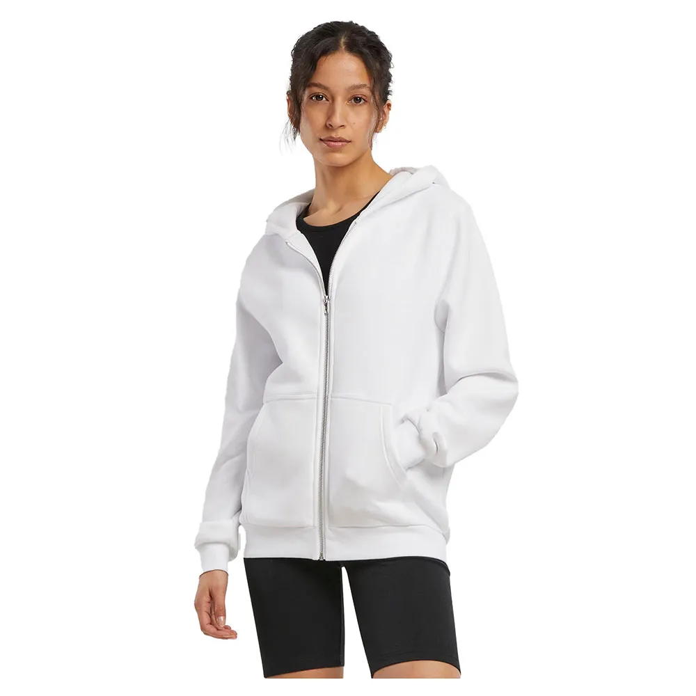 

Толстовка Build Your Brand Fluffy full zip, белый