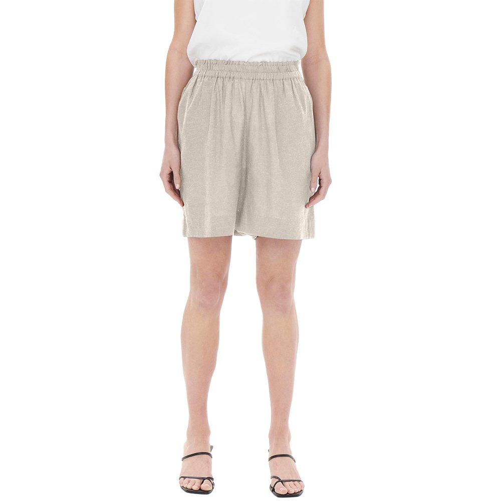 

Шорты Only Tokyo Linen Blend High Waist, серый