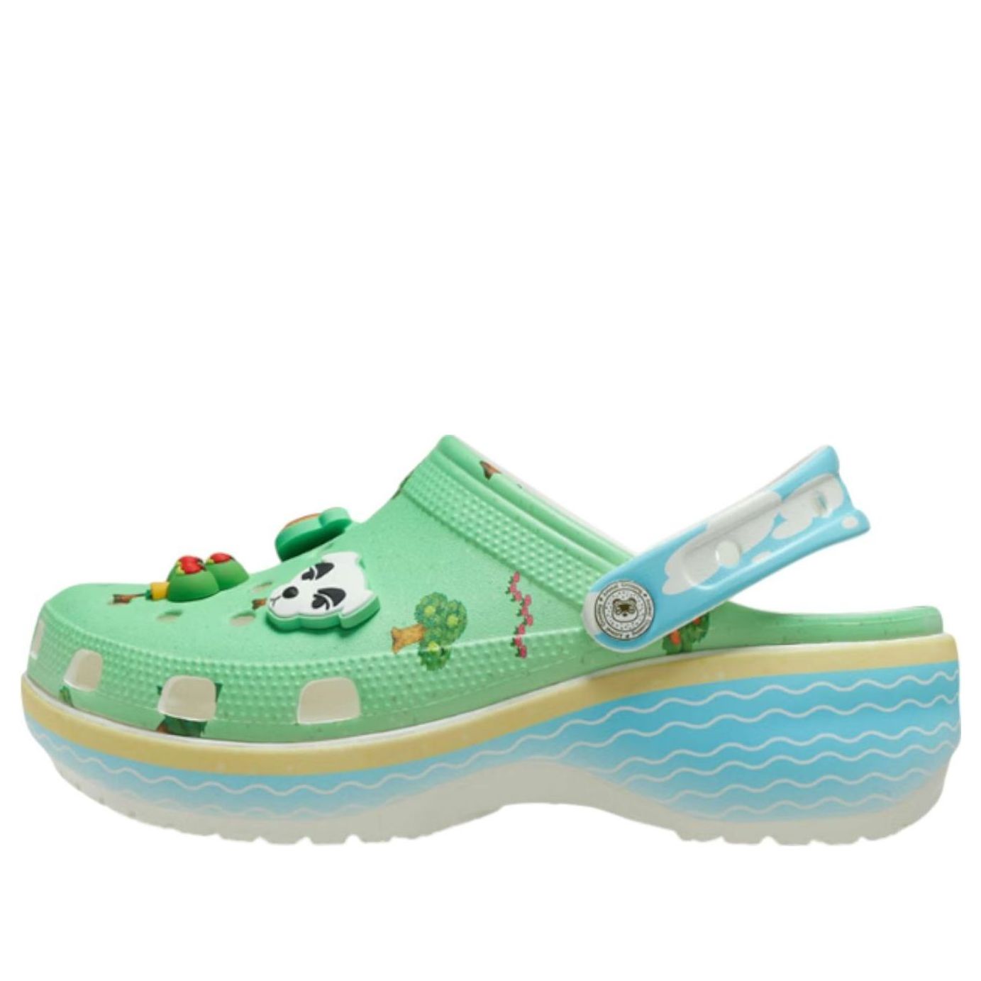 Сандалии (WMNS) Crocs Platform Clog 'Animal Crossing'