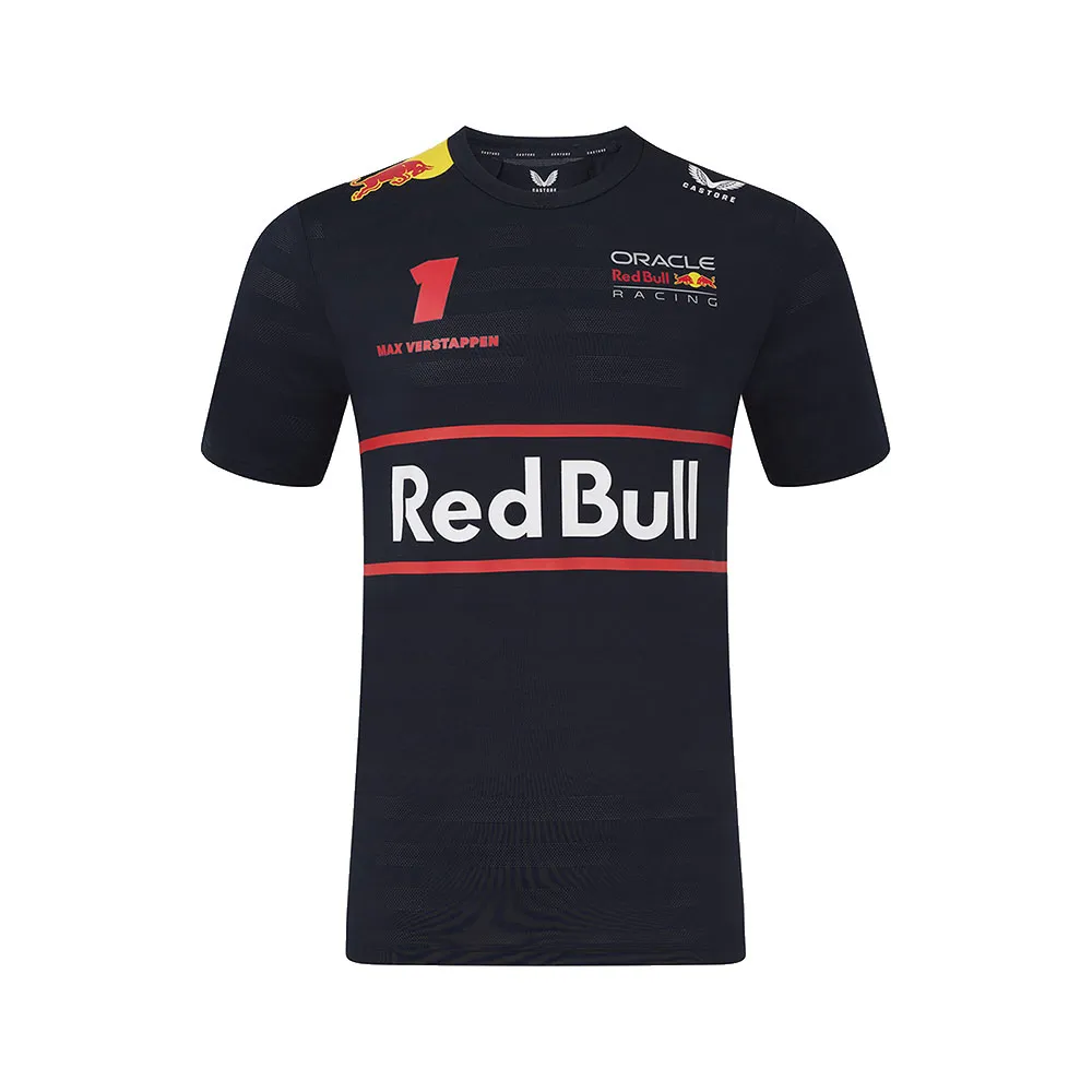 

Футболка с коротким рукавом Castore Red Bull Racing Driver MV, черный