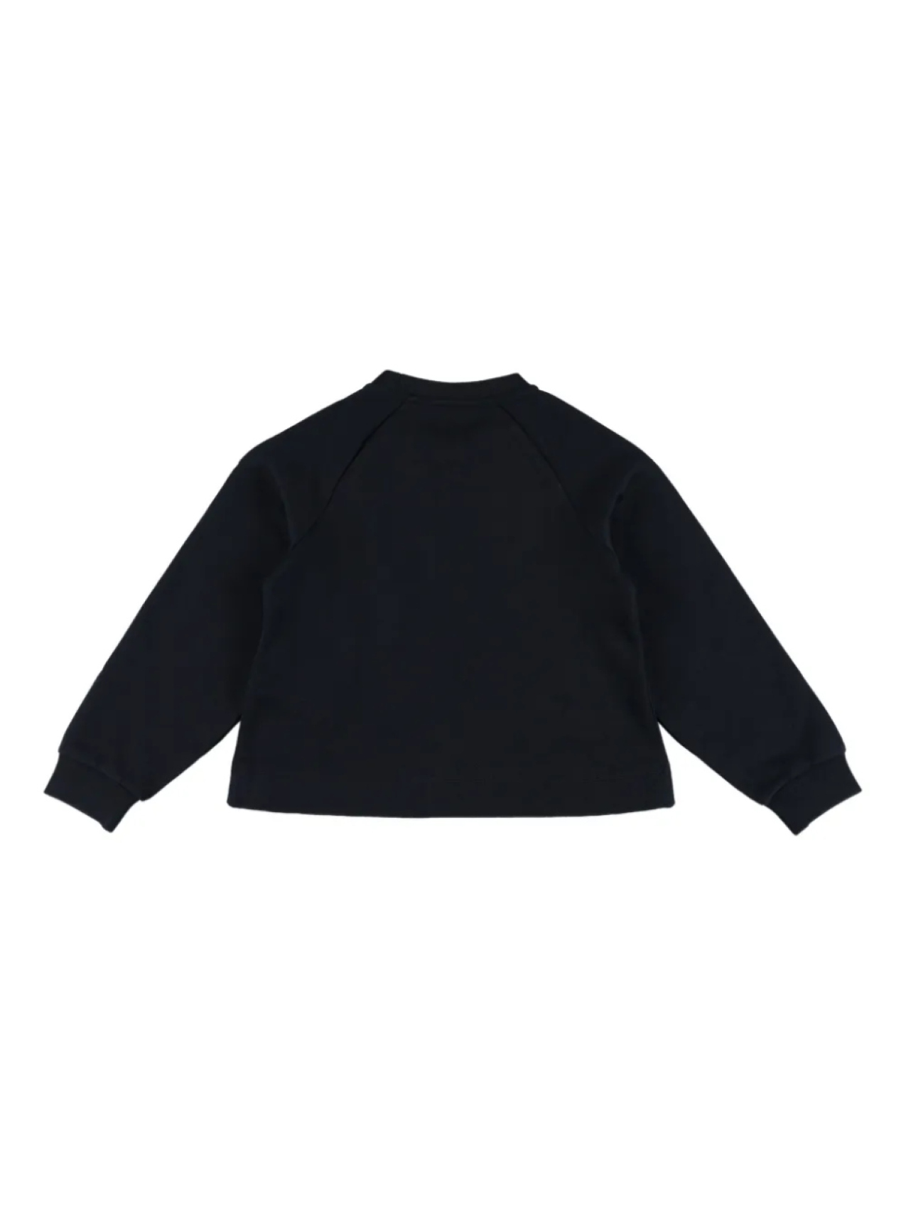 Moncler Enfant спортивный костюм с вышитым логотипом, черный — фото 3