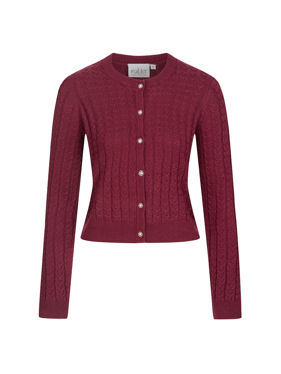 

Вязаный жакет Trachtenhof Nübler Strickjacke Sonja, красный