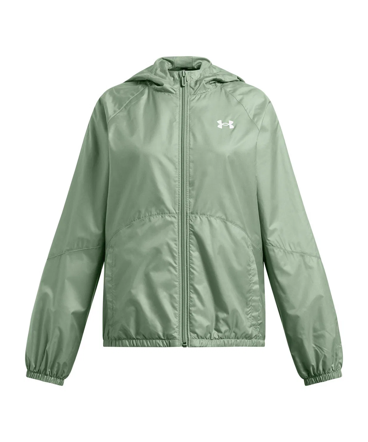 Ветровка для тренировок Under Armour детская, полиэстер, khaki