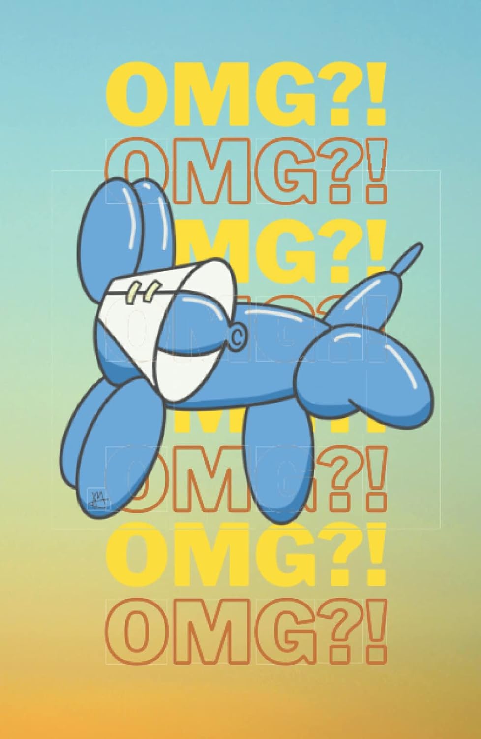 

Journal/Notebook: Funny Balloon Dog. 120 pages, 5.5" x 8.5" (Independently published)