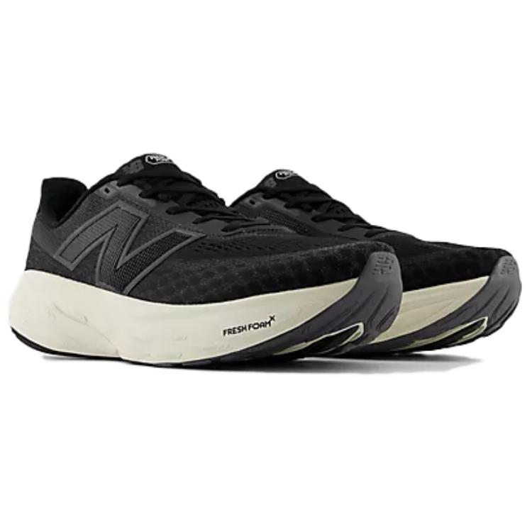 Fresh Foam X 1080v14 Black Magnet Linen New Balance, черный с магнетитом и льном — фото 3
