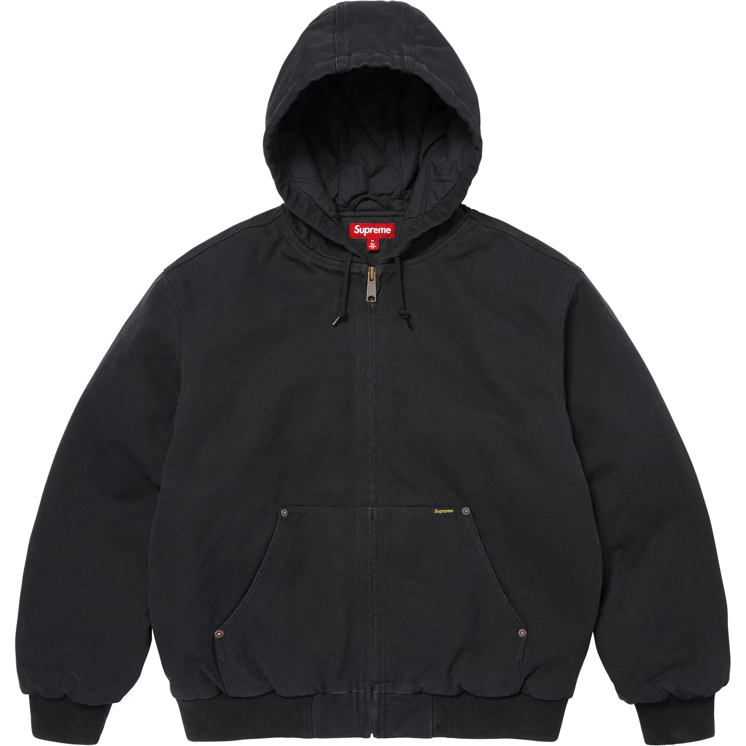 Куртка рабочая на капюшоне The Misfits SS26 WEEK7 Hooded Work Jacket, унисекс Supreme, Black — фото 3