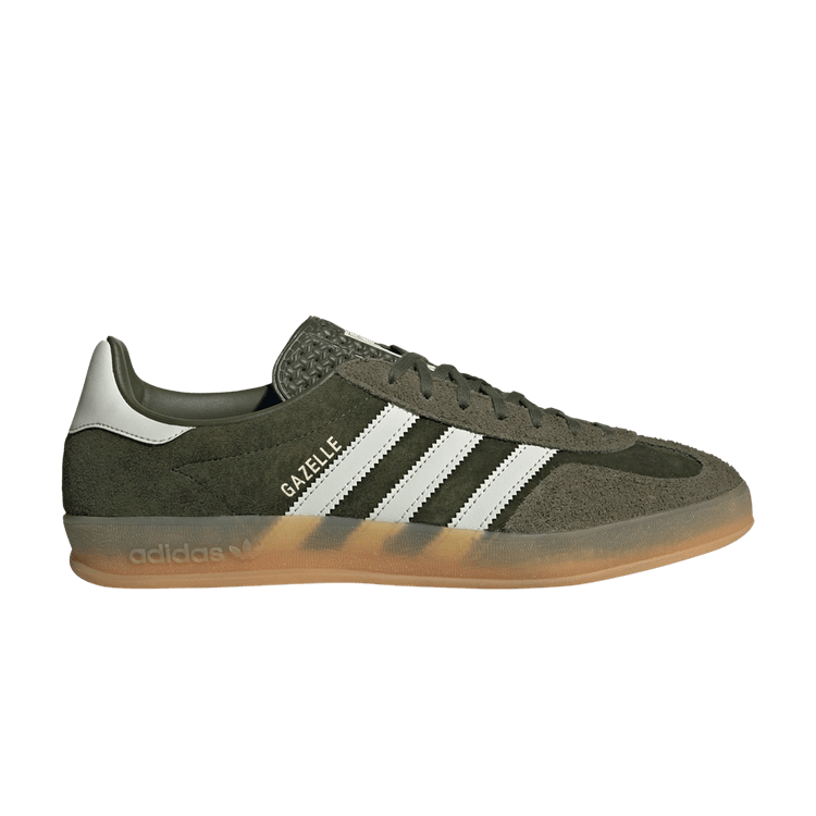 

Кроссовки Gazelle Indoor 'Night Cargo Gum', зеленый