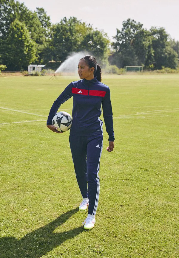 Спортивные брюки tiro essentials для женщин Adidas Performance, Team Navy Blue/Red — фото 2
