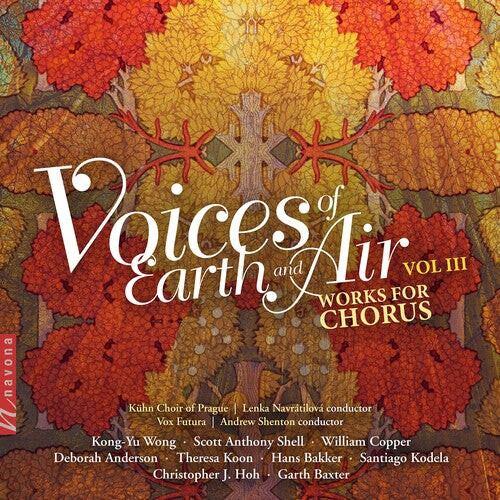 

CD диск Bakker / Vox Futura / Shenton: Voices of Earth & Air 3