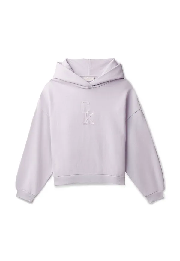 Толстовка с капюшоном Calvin Klein Jeans, Island Lilac — фото 4