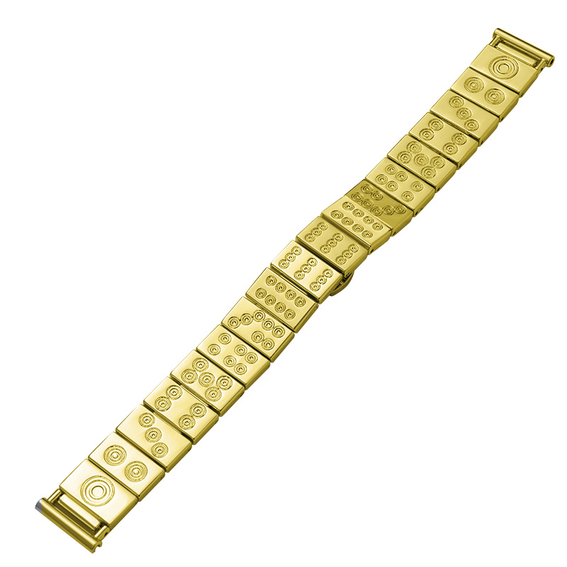 

CHENSONG Часы Watch Band Huawei Compatibility Stainless Steel Material, 【Gold】All color tubes