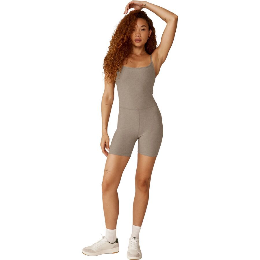 

Женский байкерский комбинезон Spacedye Keep Pace Beyond Yoga Beyond Yoga, Birch Heather