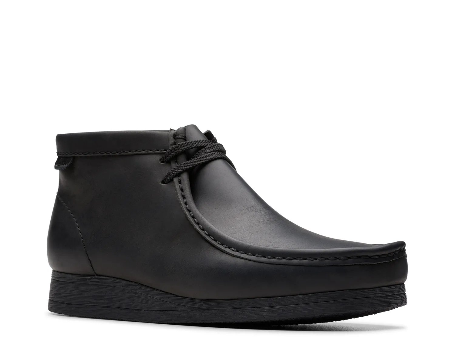 

Ботинки Clarks Wallaston Boot, Black Leather