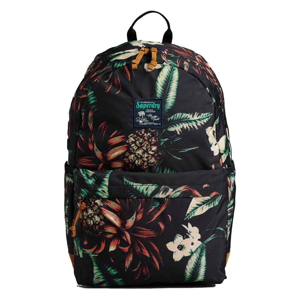 

Рюкзак Superdry Vintage Printed Montana, черный