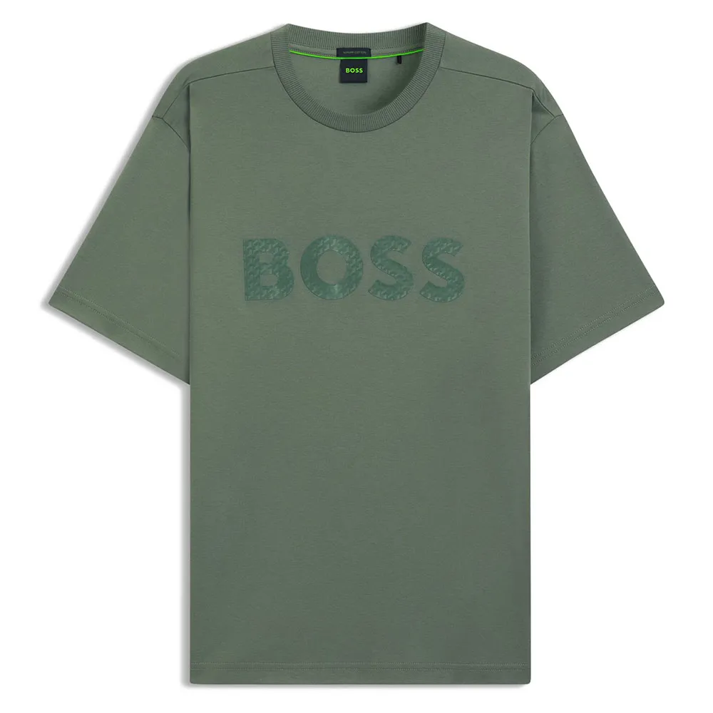 

Футболка с коротким рукавом BOSS Mirror Iconic 10273348, зеленый