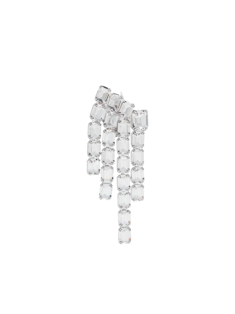

Серьги-люстры Millenia с восьмиугольной огранкой Swarovski, белый