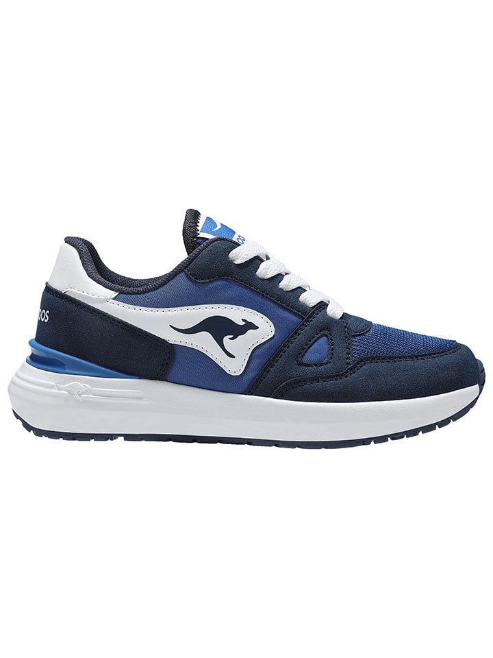 

Кроссовки на шнуровке K-Sneak Jay Kangaroos, темно-синий