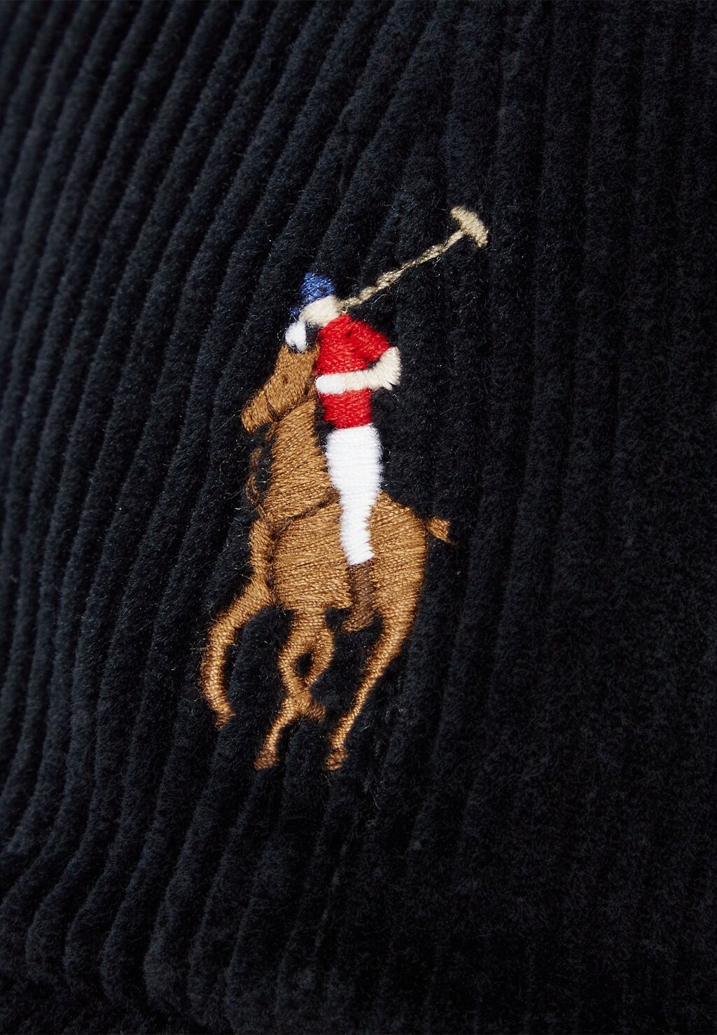 

Бейсболка CORDUROY BALL CAP Polo Ralph Lauren, черный