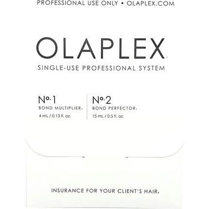 

Одноразовый профессиональный набор №1 4 мл и №2 15 мл Olaplex