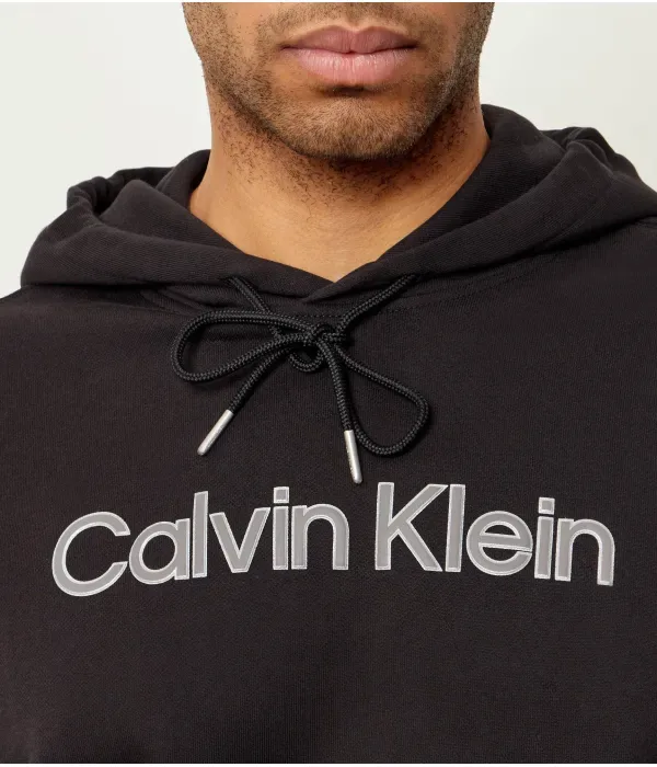 Толстовка 350 TERRY regular fit Calvin Klein, черный — фото 4