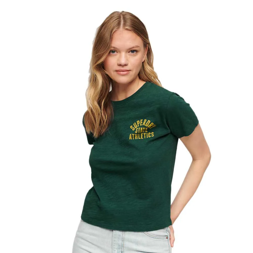 

Футболка Superdry Athletic Essential Slub 90´S, зеленый