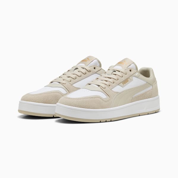 Мужские кроссовки Court Classic Street Suede Puma, белый — фото 2