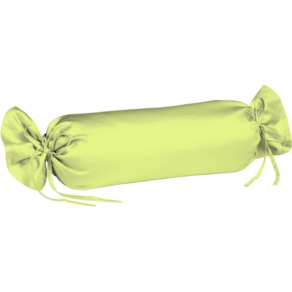 

Атласный чехол на подушку Fleuresse Mako Uni, 40x15 см, Apple Green