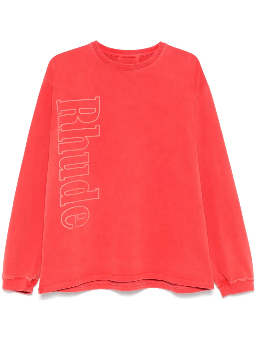 

Толстовка с логотипом RHUDE, красный