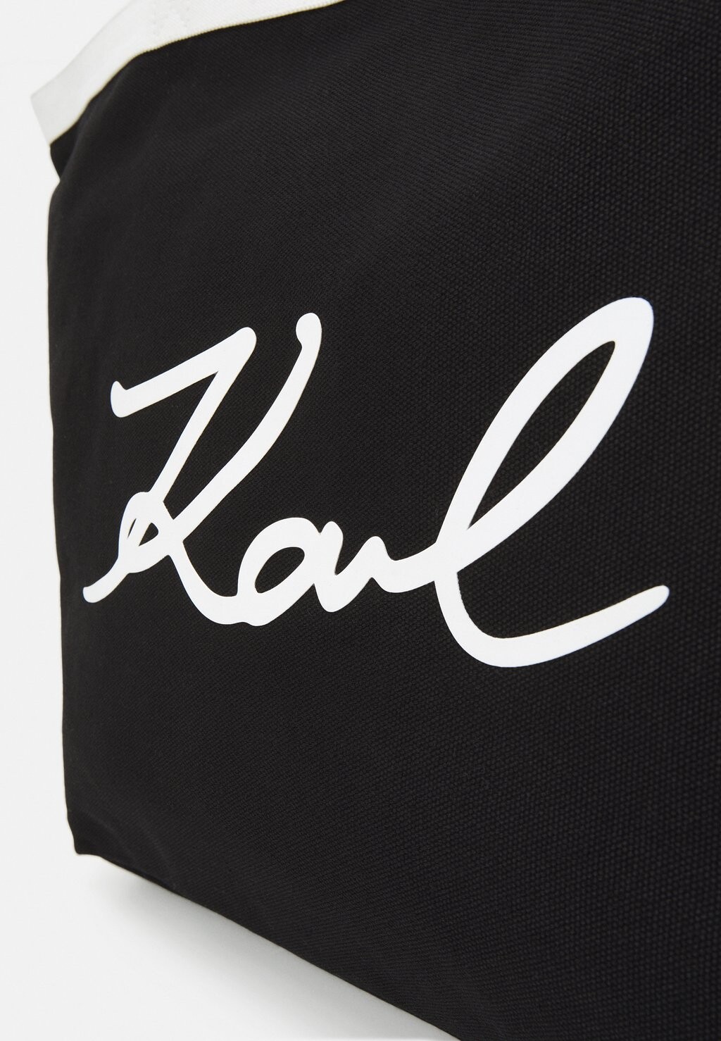 

Сумка для покупок Signature KARL LAGERFELD, черный/белый