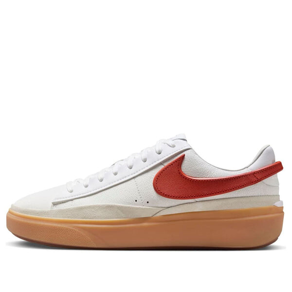 

Кроссовки blazer phantom low 'white dragon red' Nike, белый