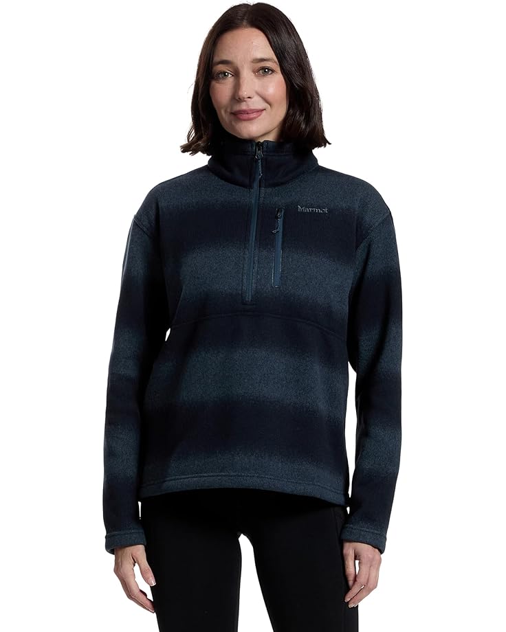 

Женская куртка Marmot Heavyweight Drop Line Printed 1/2 Zip, Thunderhead Ombre