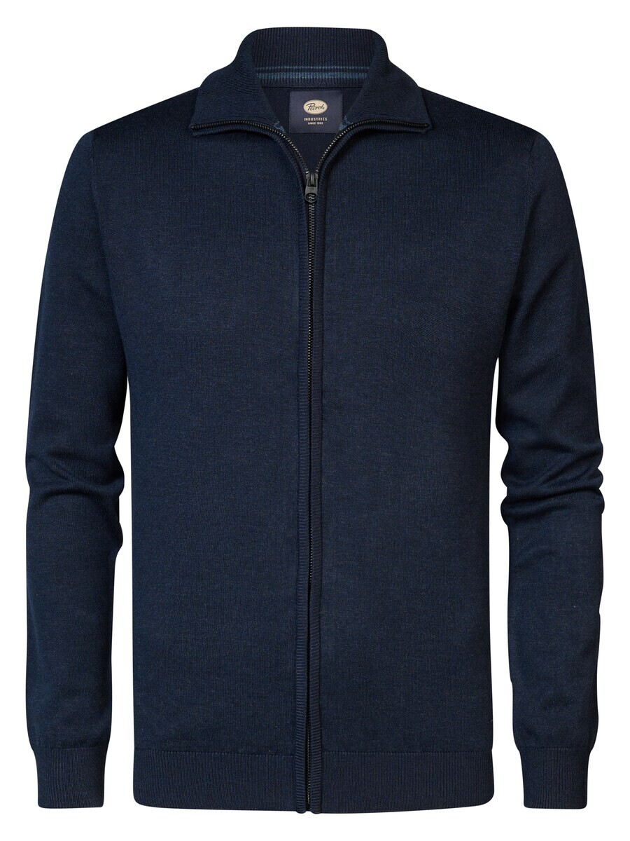 

Вязаный кардиган Petrol Industries Knit Cardigan Barrow, темно-синий