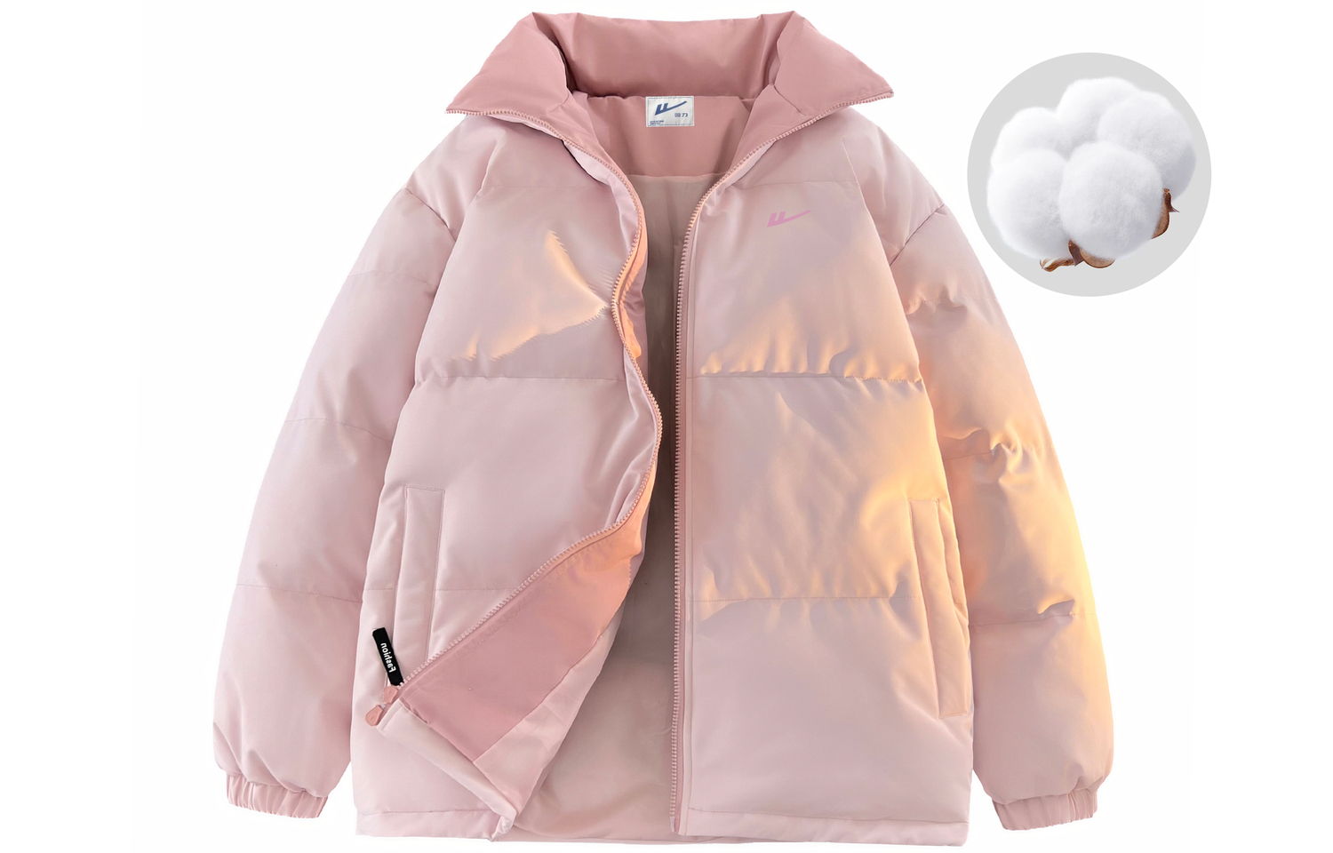 

WARRIOR Пуховик Huichao Riding The Wind Collection унисекс, Pink
