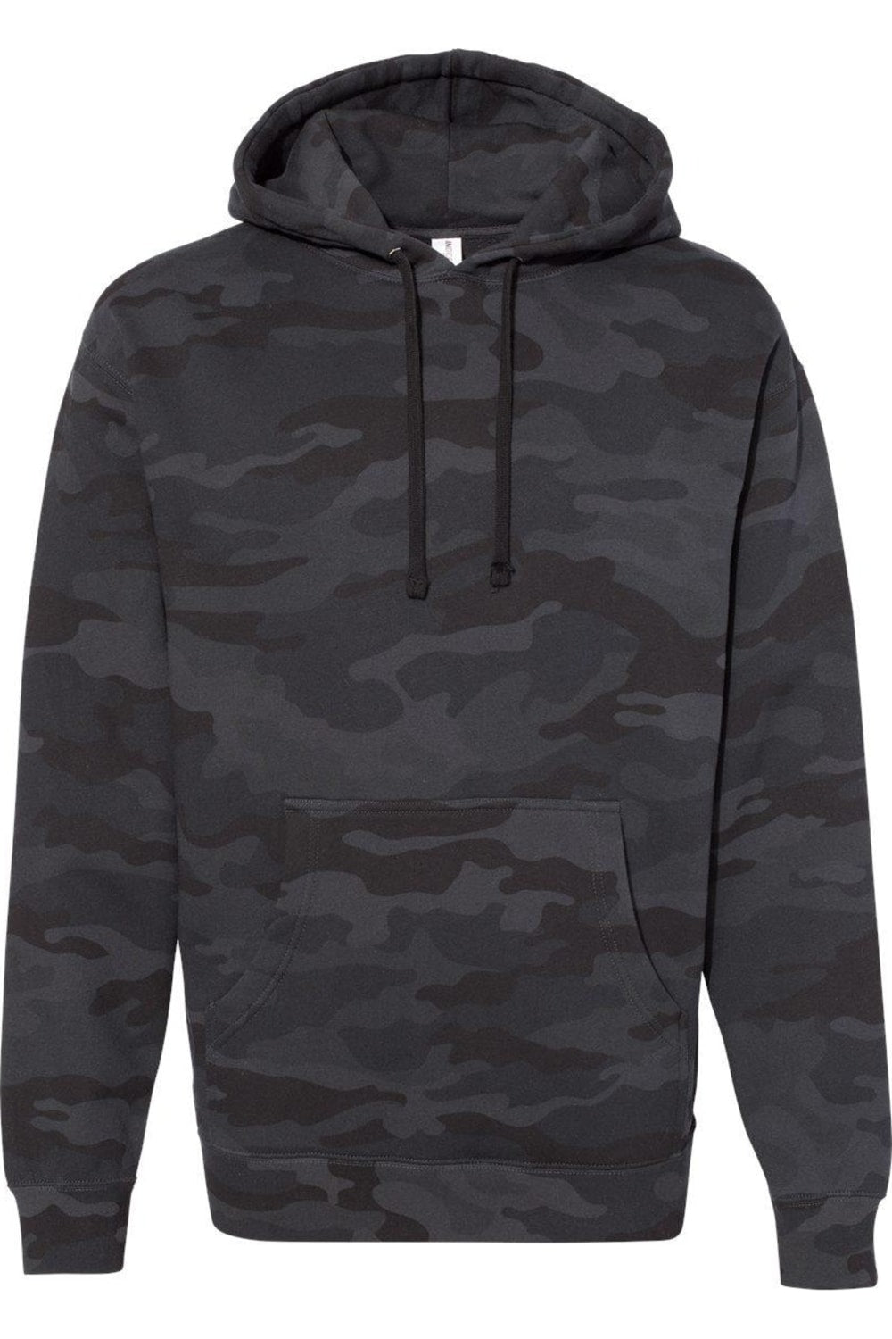 

Толстовка с капюшоном Independent Trading Co. Heavyweight, цвет black camo