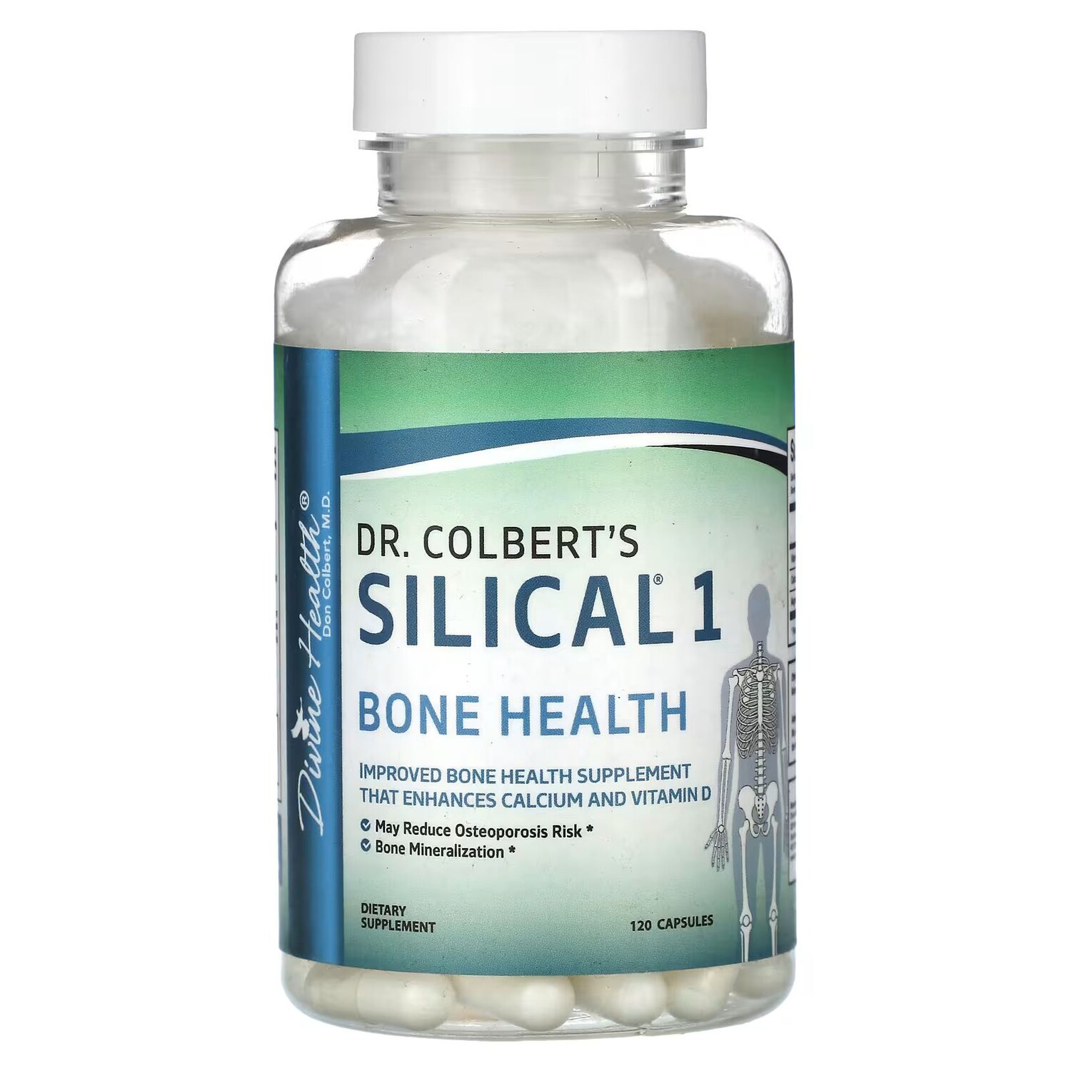 

Silical Dr. Colbert's 1, 120 капсул Divine Health