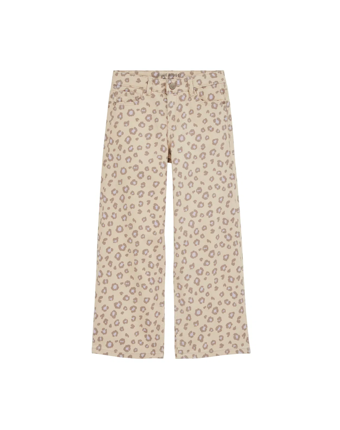Брюки с широкими штанинами We Fashion, Cream/Dark Beige