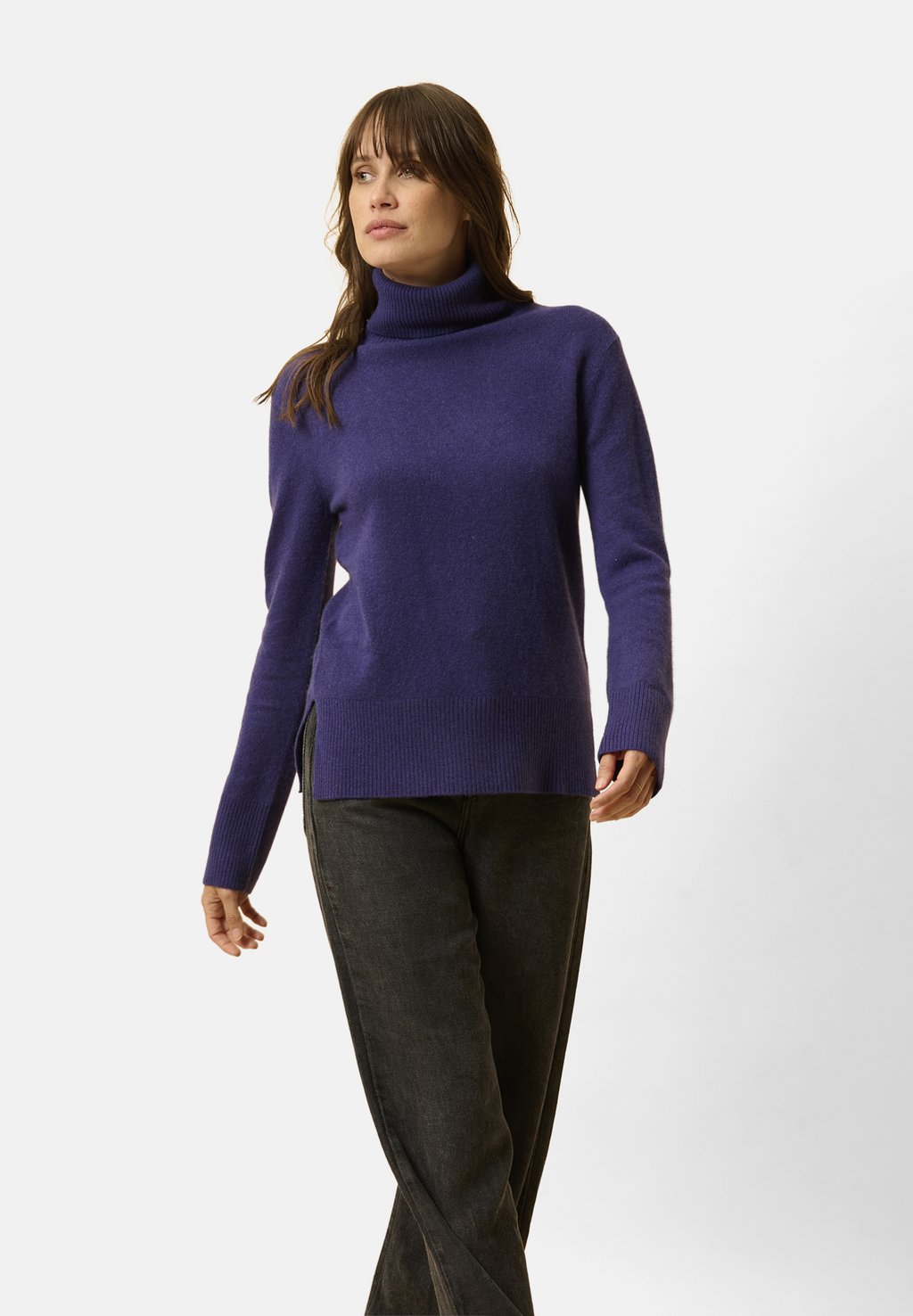 

Свитер LEXIE Just Cashmere, фиолетовый
