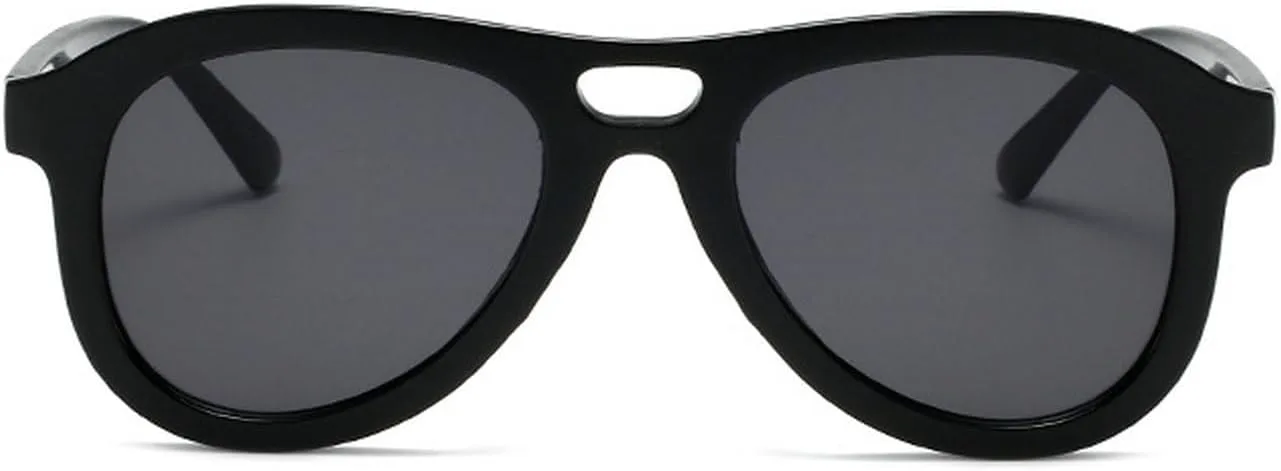 

Laureles Винтажные солнцезащитные очки-пилот с двойной перемычкой, мужские модные очки UV400, женские солнцезащитные очки с леопардовым принтом серого цвета, C6