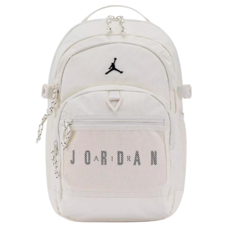 

Jordan Полиэстеровый рюкзак унисекс светло-бежевый белый, Light Ivory White