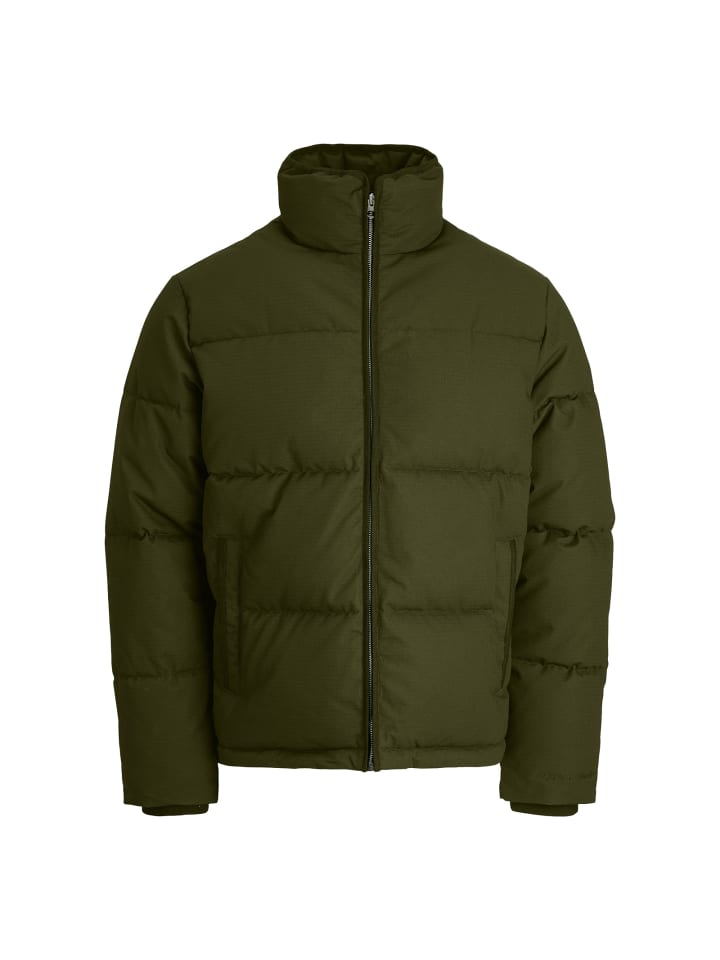 

Jack and Jones Стеганая куртка оливкового цвета