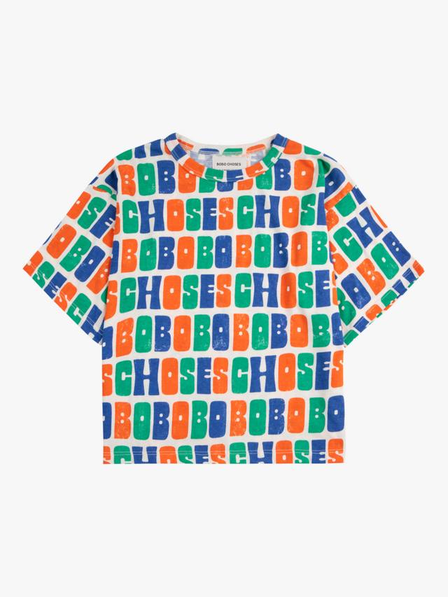 

Футболка из органического хлопка мультиколор Bobo Choses
