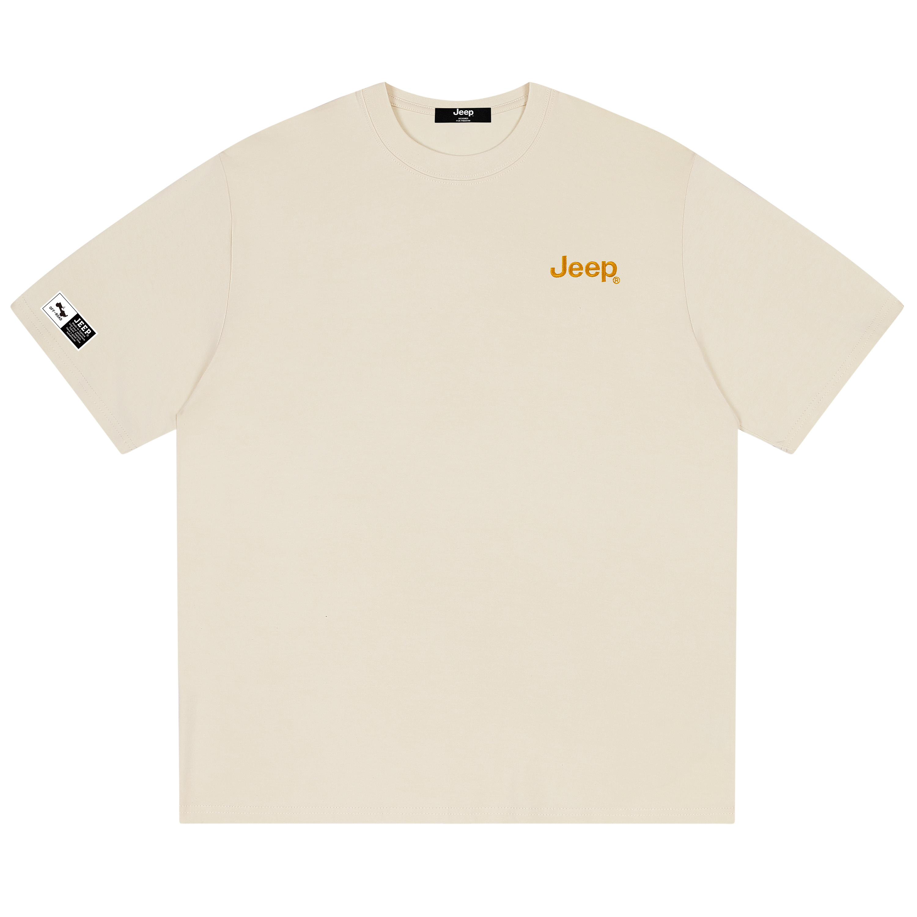 

Футболка Unisex Crew Neck Moderate Heavyweight Jeep, оранжевый